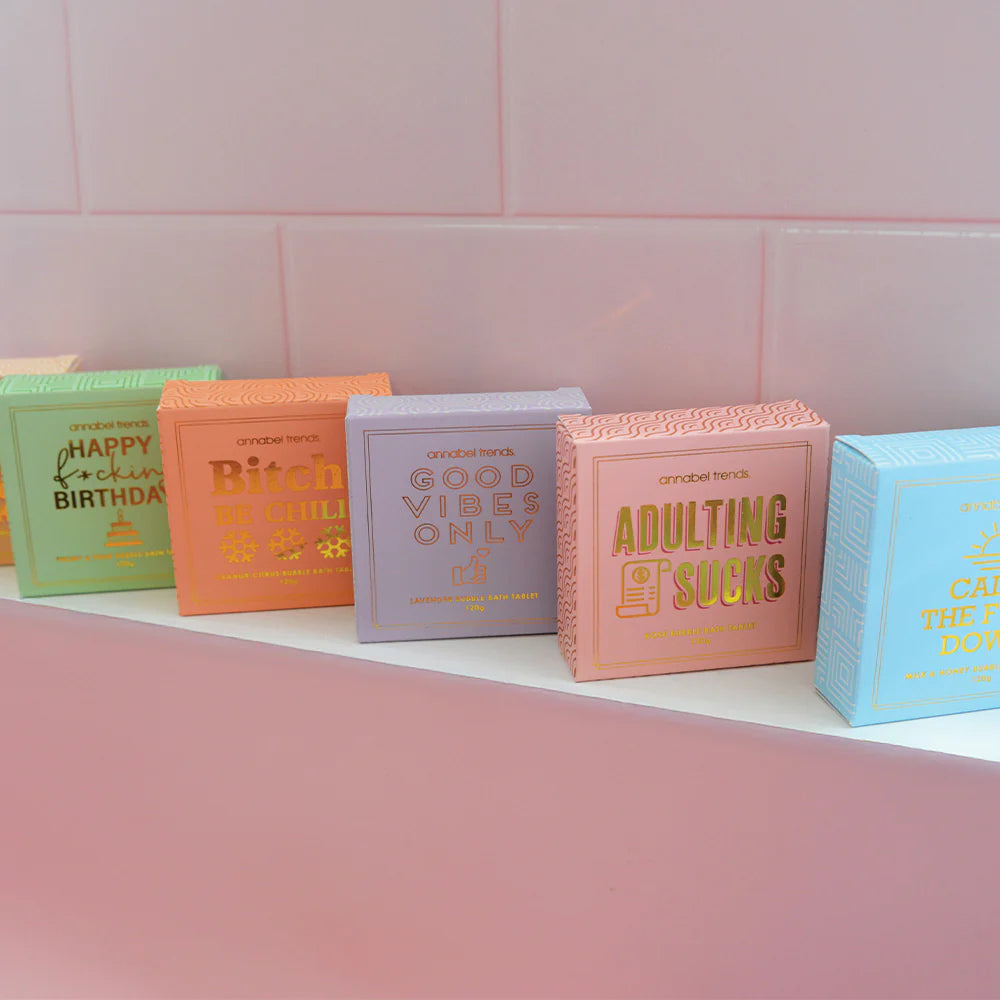 Bliss Bubble Bath Tablets– Butterscotch